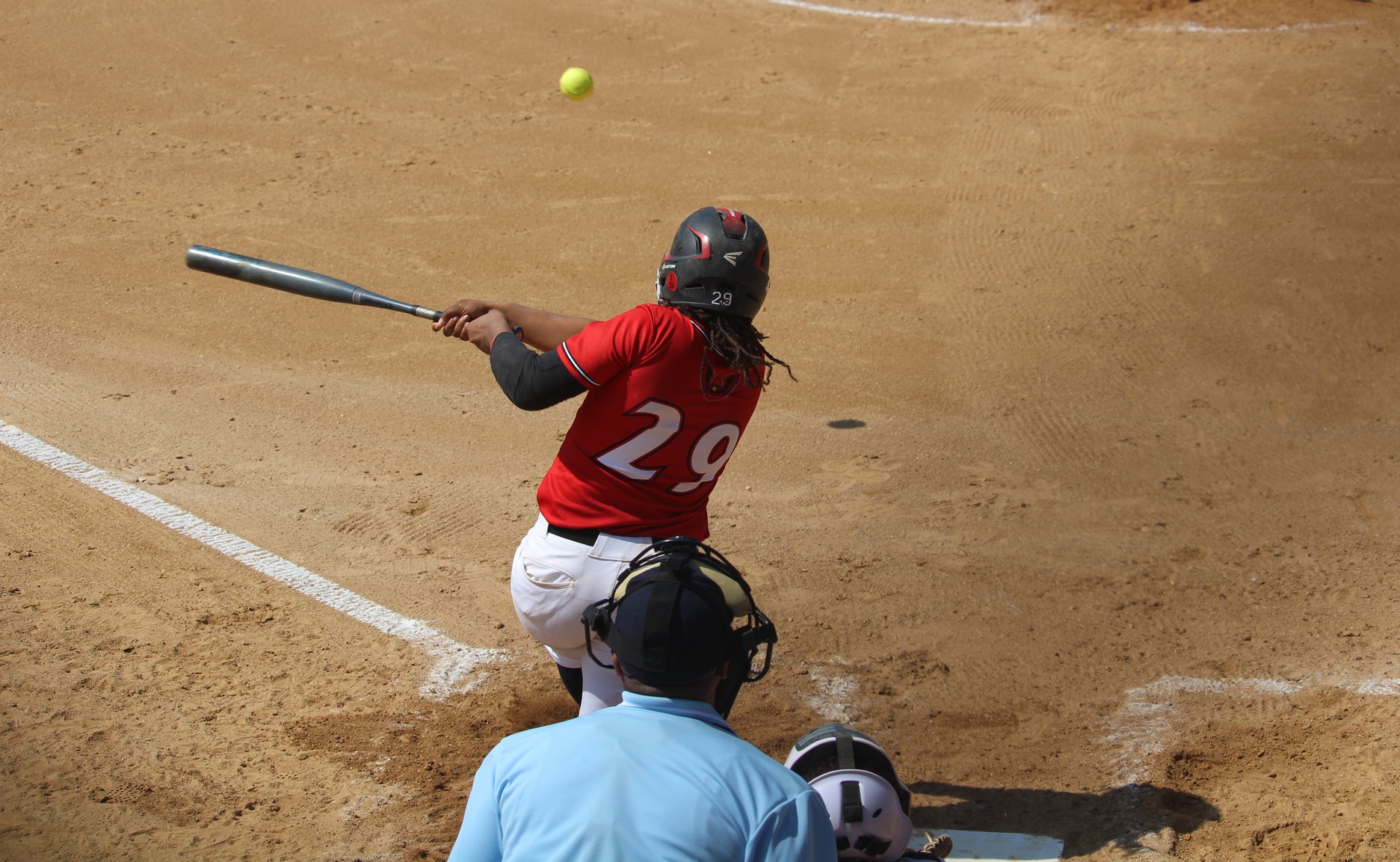 Pullen hits for a cycle to lead the Lady Cardinals over Allegany College of Maryland